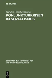 Konjunkturkrisen im Sozialismus_cover