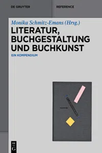 Literatur, Buchgestaltung und Buchkunst_cover