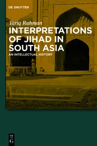 Interpretations of Jihad in South Asia_cover