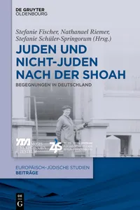 Juden und Nichtjuden nach der Shoah_cover