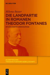 Die Landpartie in Romanen Theodor Fontanes_cover