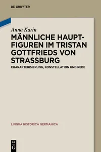 Männliche Hauptfiguren im "Tristan" Gottfrieds von Straßburg_cover