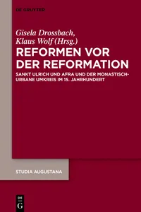 Reformen vor der Reformation_cover