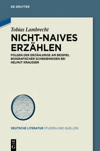 Nicht-Naives Erzählen_cover