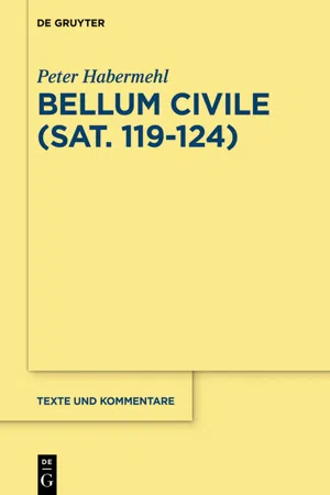 Bellum civile (Sat. 119–124)