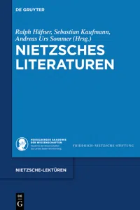 Nietzsches Literaturen_cover