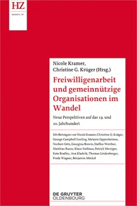 Freiwilligenarbeit und gemeinnützige Organisationen im Wandel_cover