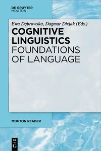 Cognitive Linguistics - Foundations of Language_cover