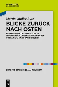 Blicke zurück nach Osten_cover