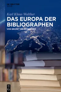 Das Europa der Bibliographen_cover