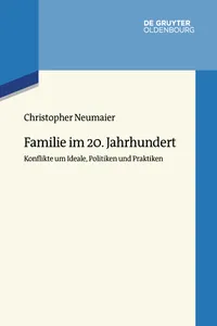 Familie im 20. Jahrhundert_cover