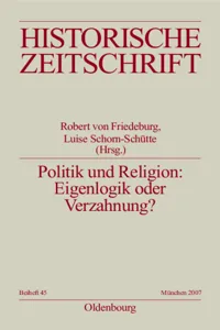 Politik und Religion: Eigenlogik oder Verzahnung?_cover