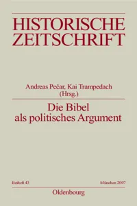 Die Bibel als politisches Argument_cover