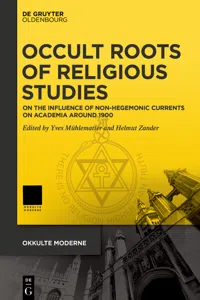 Occult Roots of Religious Studies_cover