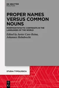 Proper Names versus Common Nouns_cover