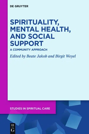 Spirituality, Mental Health, and Social Support