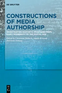 Constructions of Media Authorship_cover