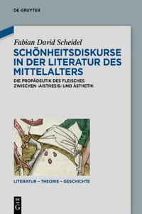 Schönheitsdiskurse in der Literatur des Mittelalters_cover