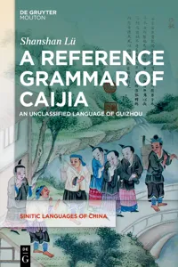 A Reference Grammar of Caijia_cover