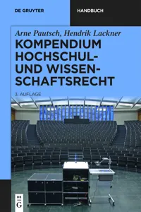 Kompendium Hochschul- und Wissenschaftsrecht_cover