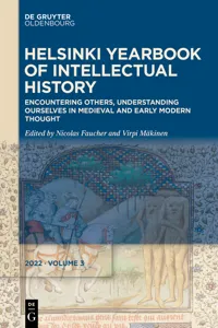 Encountering Others, Understanding Ourselves in Medieval and Early Modern Thought_cover