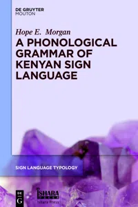 A Phonological Grammar of Kenyan Sign Language_cover