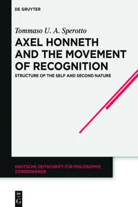 Axel Honneth and the Movement of Recognition_cover