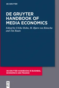 De Gruyter Handbook of Media Economics_cover