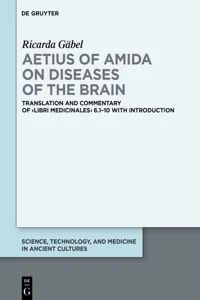 Aetius of Amida on Diseases of the Brain_cover