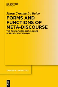 Forms and Functions of Meta-Discourse_cover