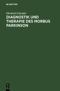 Diagnostik und Therapie des Morbus Parkinson_cover