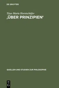 'Über Prinzipien'_cover