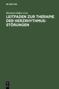 Leitfaden zur Therapie der Herzrhythmusstörungen_cover