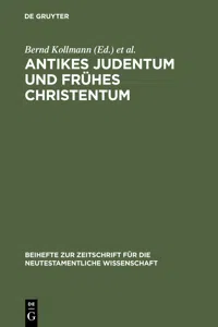 Antikes Judentum und Frühes Christentum_cover