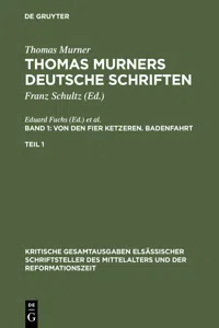 Von den fier ketzeren. Badenfahrt_cover