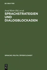 Sprachstrategien und Dialogblockaden_cover