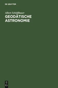 Geodätische Astronomie_cover