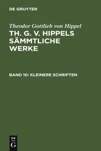 Kleinere Schriften_cover