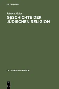 Geschichte der jüdischen Religion_cover