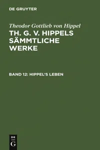 Hippel's Leben_cover