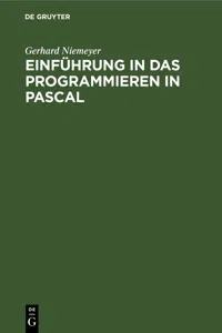 Einführung in das Programmieren in PASCAL_cover