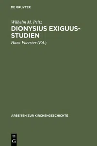 Dionysius Exiguus-Studien_cover