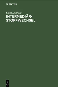 Intermediärstoffwechsel_cover