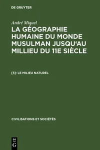 Le milieu naturel_cover