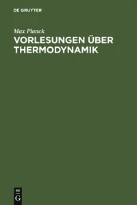 Vorlesungen über Thermodynamik_cover