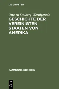 Geschichte der Vereinigten Staaten von Amerika_cover