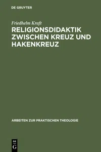 Religionsdidaktik zwischen Kreuz und Hakenkreuz_cover