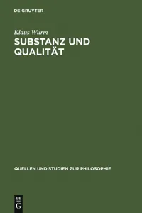 Substanz und Qualität_cover