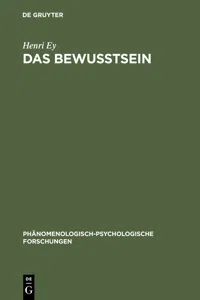 Das Bewusstsein_cover