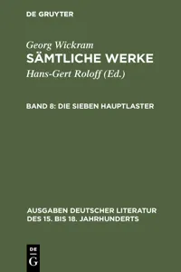 Die sieben Hauptlaster_cover